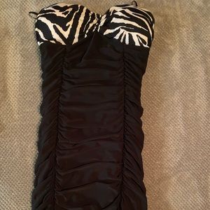 Zebra print dress